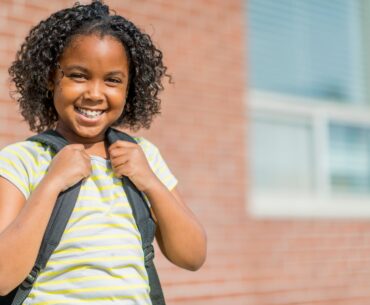 Waterproof school backpack