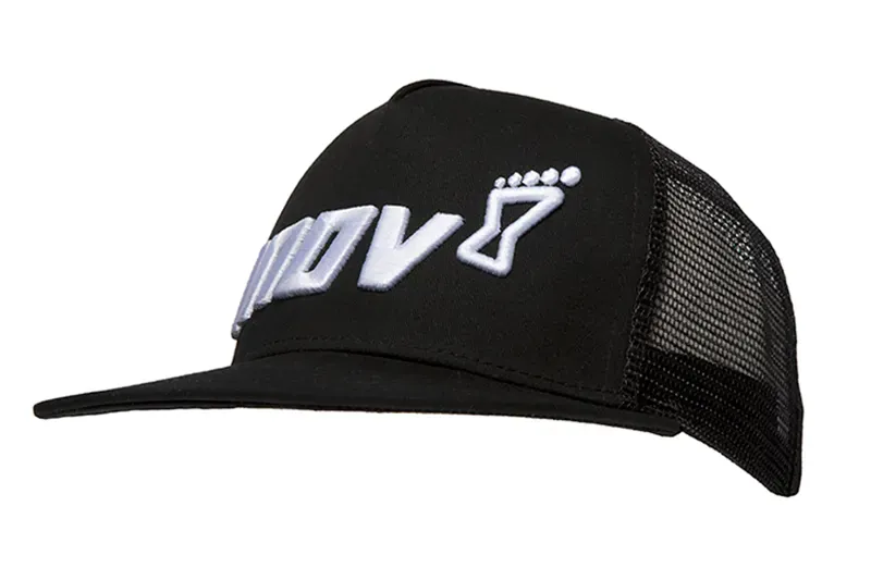 Inov8 Adult Trucker Cap in Black/White