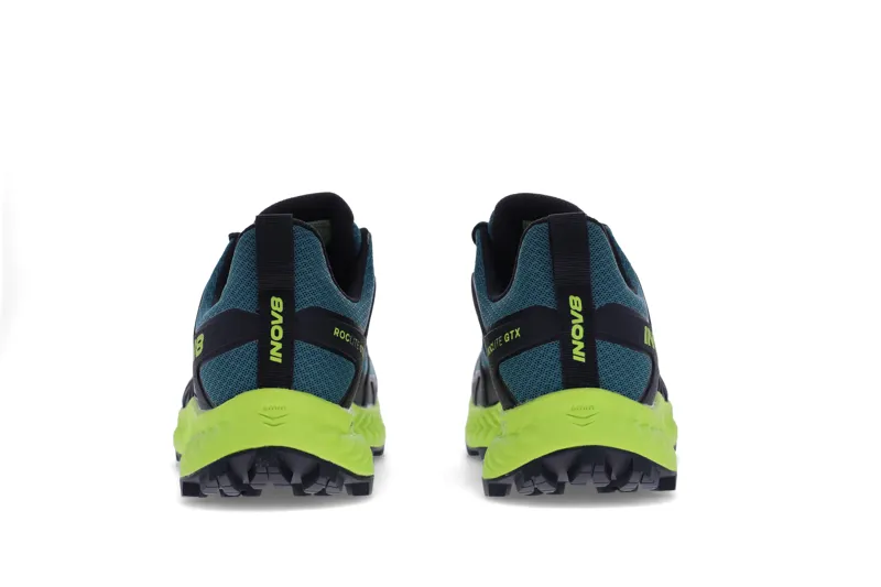 Inov-8 Men's Roclite Low Gore-Tex in Dark Ocean/Black/Lime-3