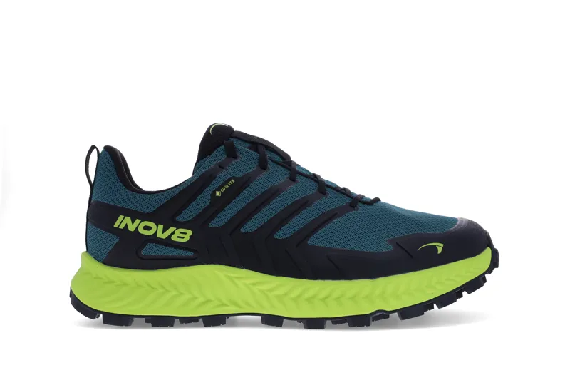 Inov-8 Men's Roclite Low Gore-Tex in Dark Ocean/Black/Lime