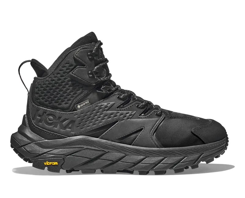 Hoka Men's Anacapa Mid Gore-Tex Walking Boot in Black