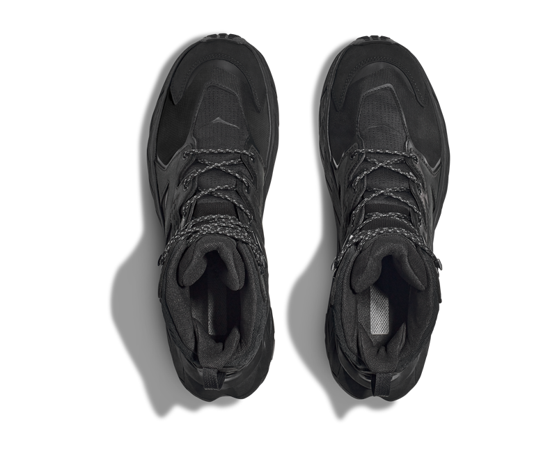 Hoka Men's Anacapa Mid Gore-Tex Walking Boot in Black-1