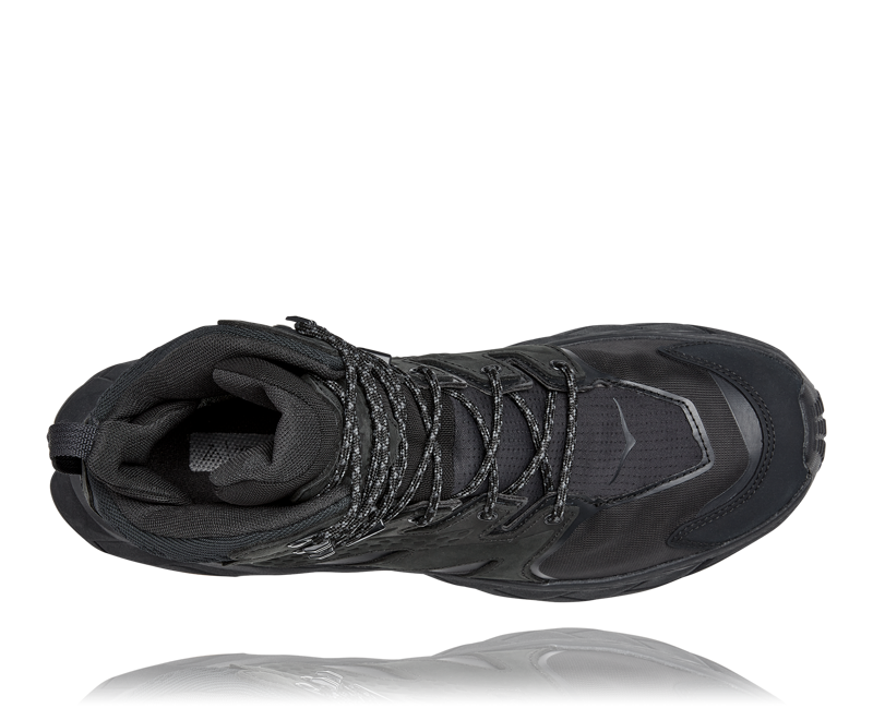 Hoka Men's Anacapa Mid Gore-Tex Walking Boot in Black-2