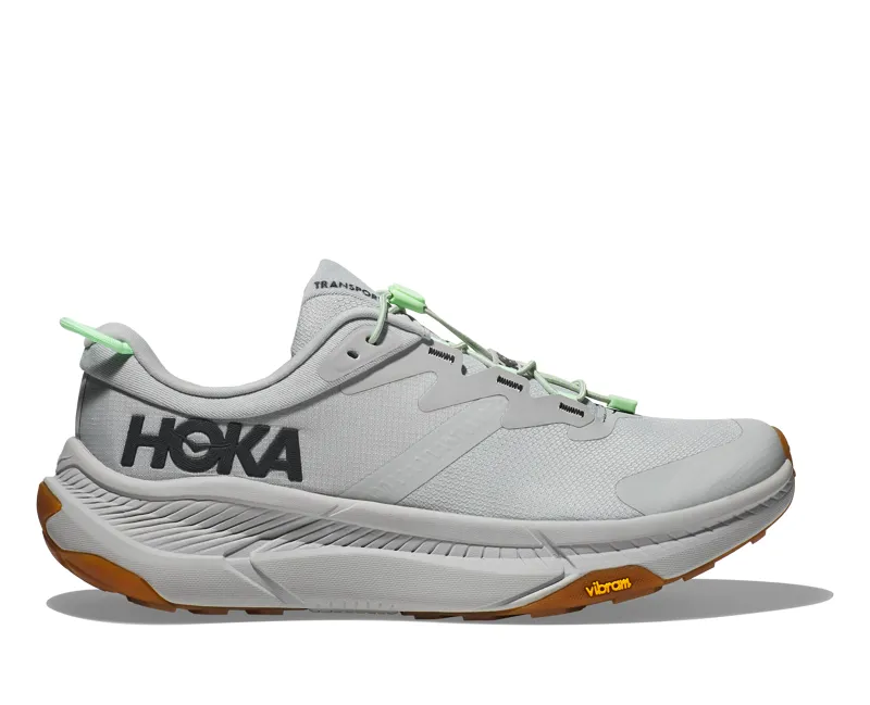 Hoka Men's Transport in Harbor Mist/ Lime Glow
