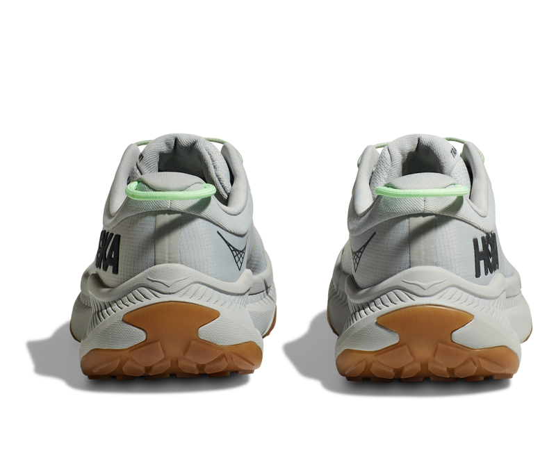 Hoka Men's Transport in Harbor Mist/ Lime Glow-3