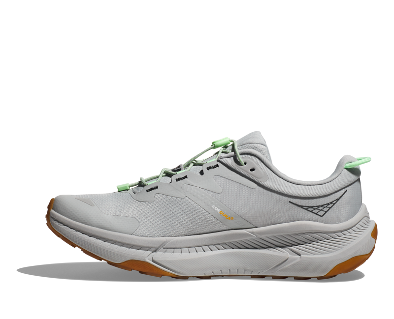 Hoka Men's Transport in Harbor Mist/ Lime Glow-6