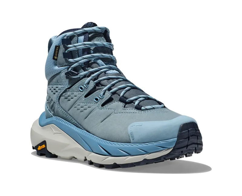 Hoka Women's Kaha 2 Gore-Tex in Mountain Spring /Harbour Mist-2