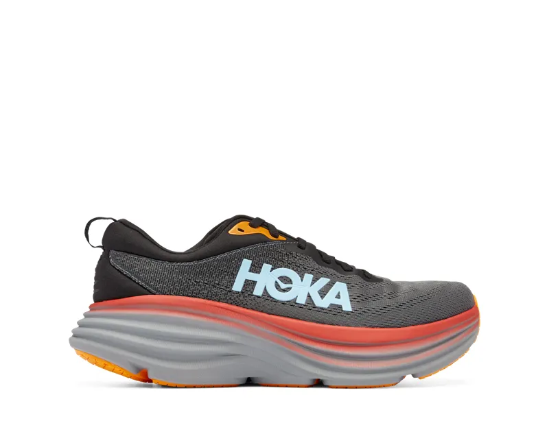 Hoka Men's Bondi 8 in Anthracite/Castlerock 