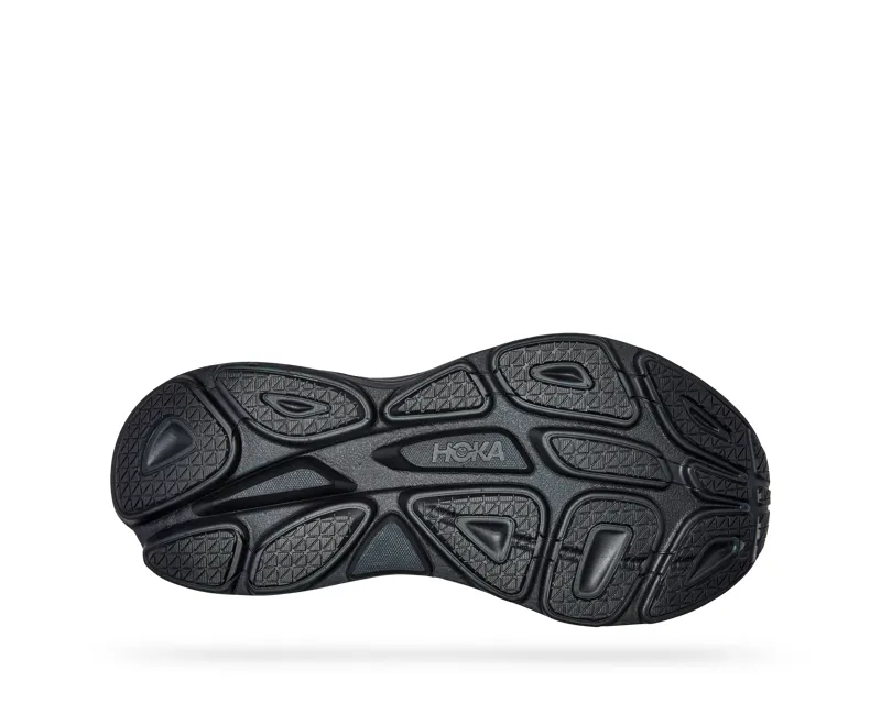 Hoka Men's Bondi 8 Shoes in Black -4