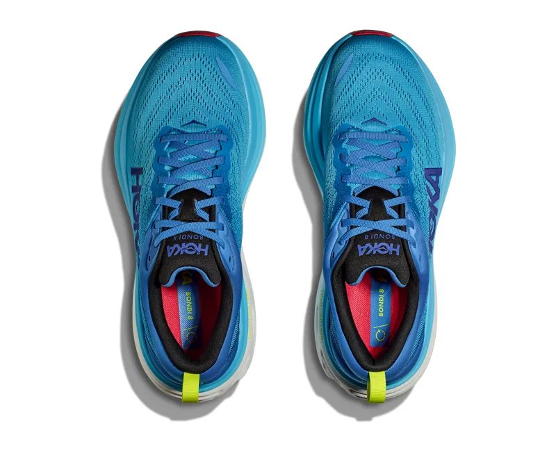 Hoka Men's Bondi 8 in Virtual Blue/Swim Day-4