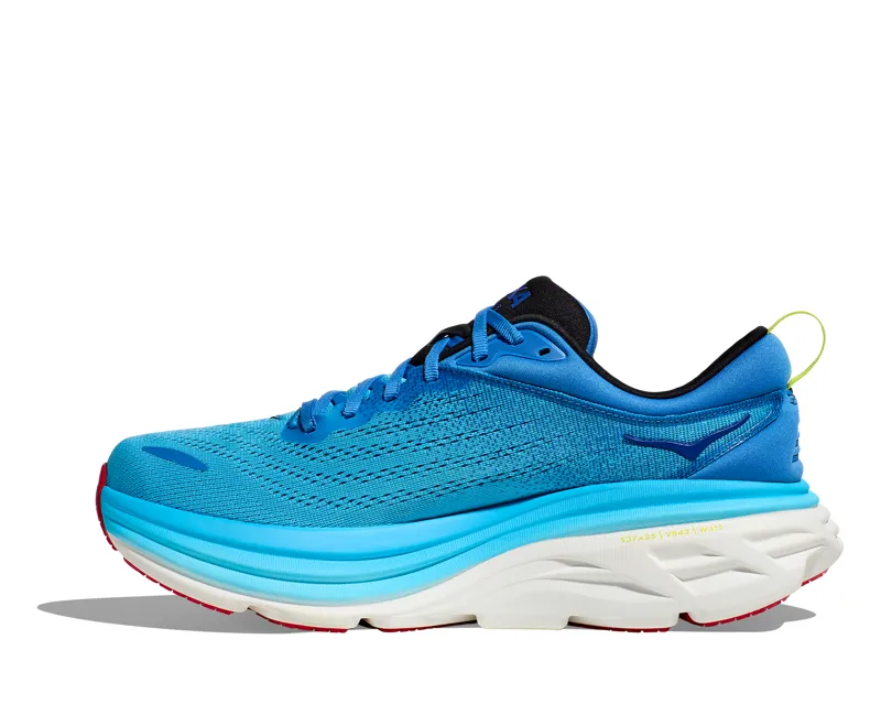 Hoka Men's Bondi 8 in Virtual Blue/Swim Day-7