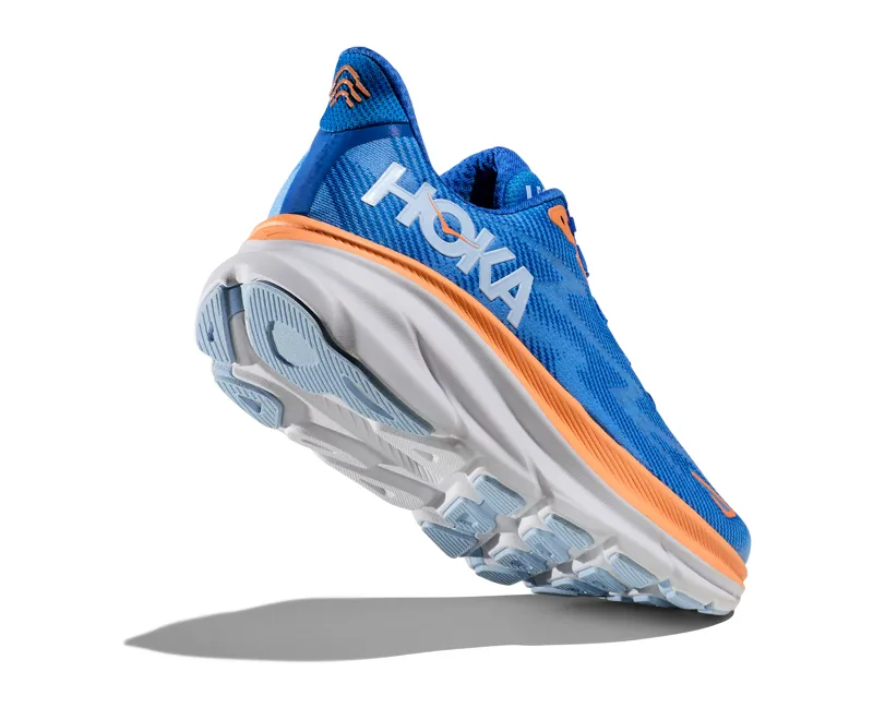 Hoka Men's Clifton 9 in Coastal Sky/All Aboard-1