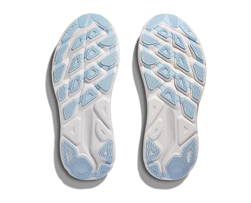 Hoka Men's Clifton 9 in Coastal Sky/All Aboard-4