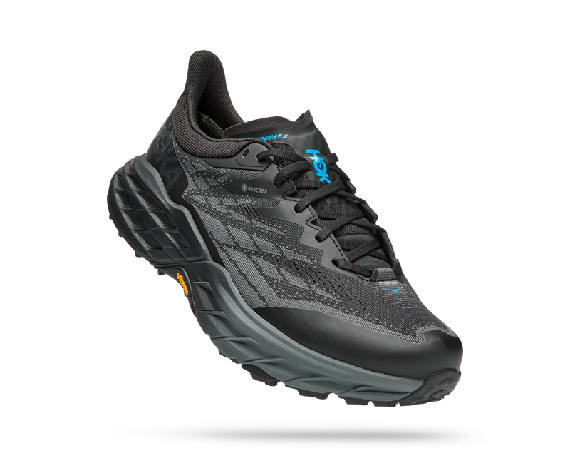 Hoka Men's Speedgoat 5 Gore-Tex in Black-1