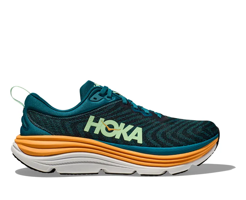 Hoka Men's Gaviota 5 in Deep Lagoon/Sherbet