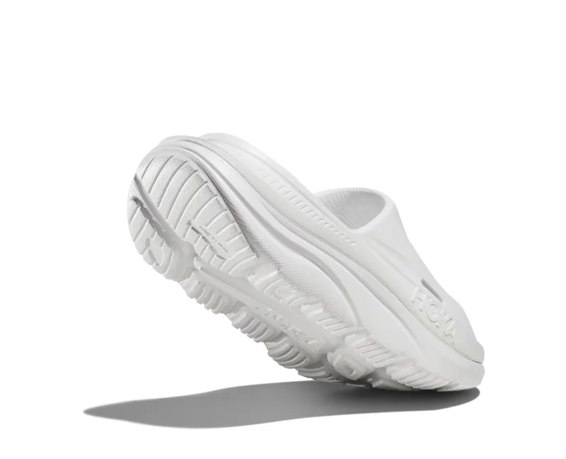 Hoka Unisex Ora Recovery Slide 3 in White-3