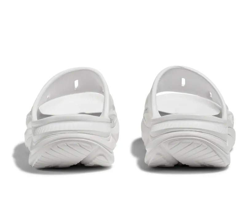 Hoka Unisex Ora Recovery Slide 3 in White-2