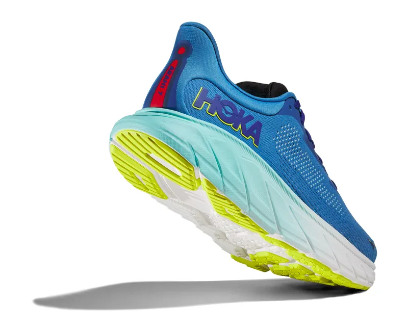 Hoka Men's Arahi 7 in Virtual Blue/Cerise-3
