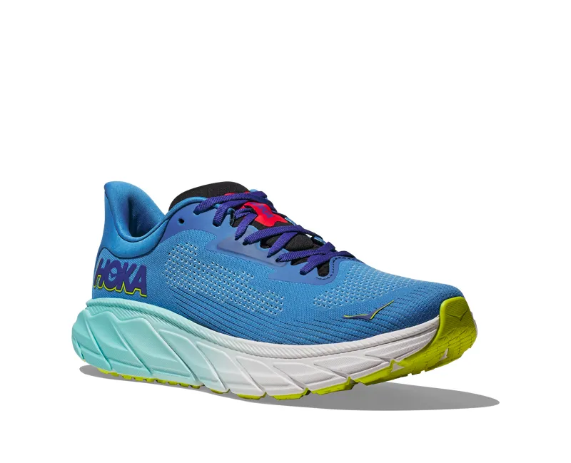 Hoka Men's Arahi 7 in Virtual Blue/Cerise-1