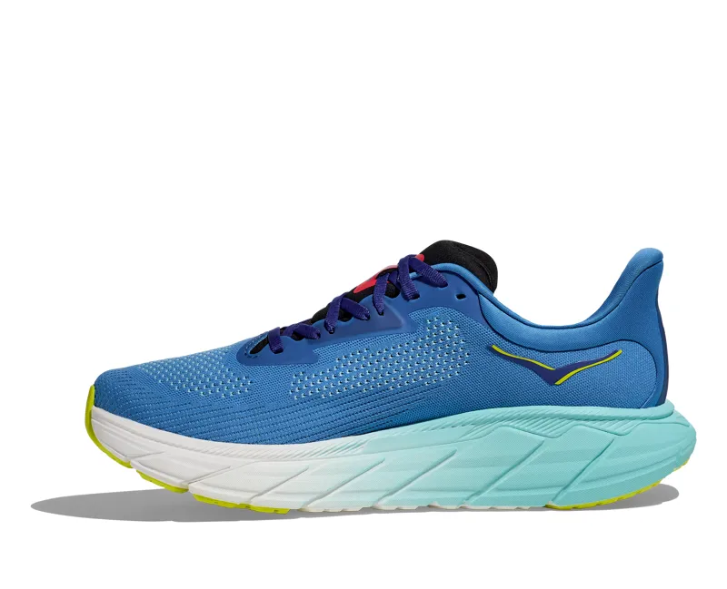 Hoka Men's Arahi 7 in Virtual Blue/Cerise-4