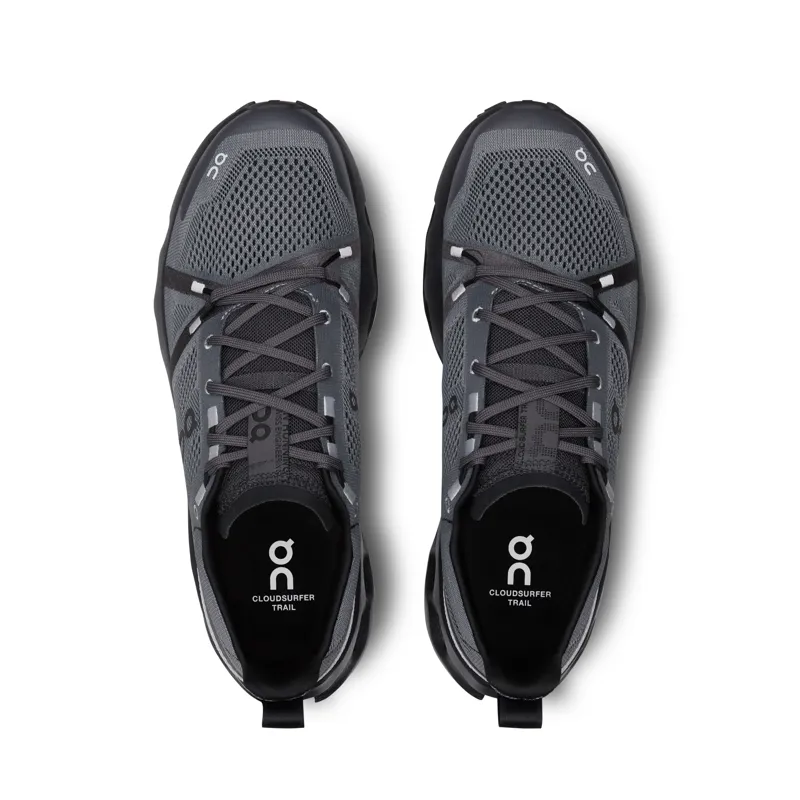 On Running Men's Cloudsurfer Trail in Eclipse/Black-2