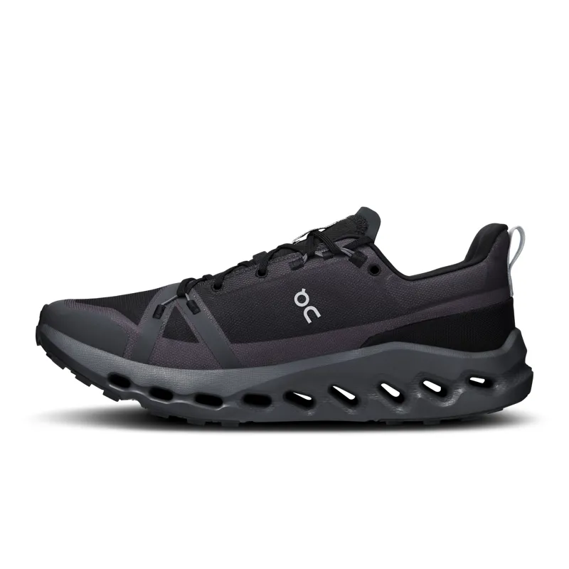 On Running Men's Cloudsurfer Trail Waterproof in Black/Eclipse-4