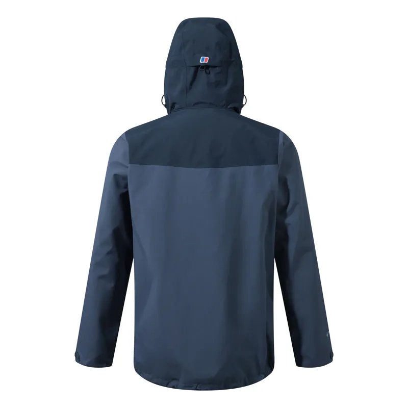 Berghaus Men's Hillwalker InterActive Shell Jacket in Dark Grey/Black-1