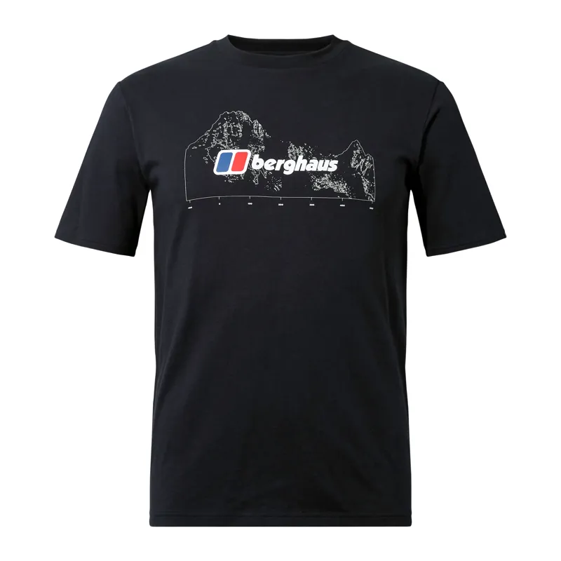 Berghaus Men's MTN Width T-Shirt in Black