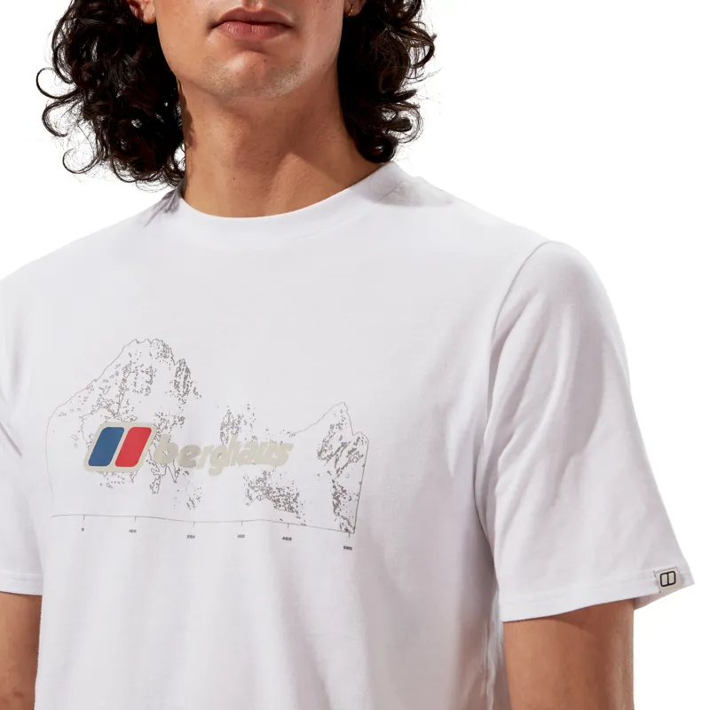 Berghaus Men's MTN Width Short Sleeve T-Shirt in White-3