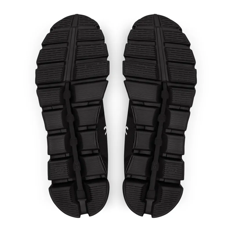 On Running Men's Cloud 5 Waterproof Shoes in All Black-3