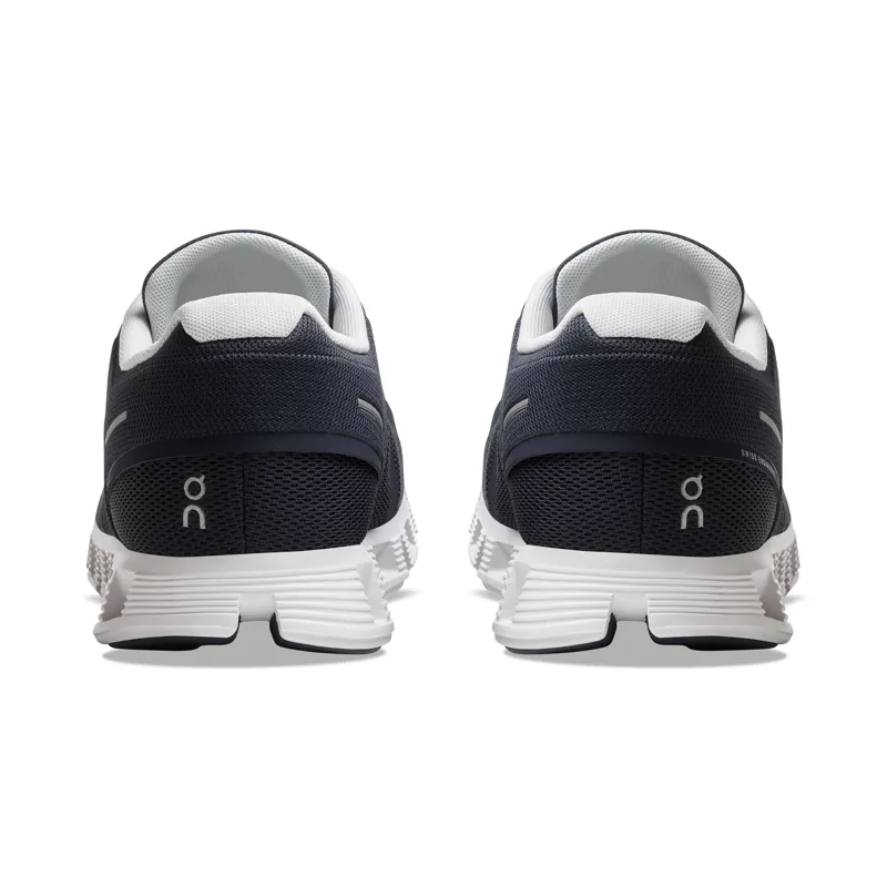 On Running Men's Cloud 5 Running Shoes in Midnight/White -2
