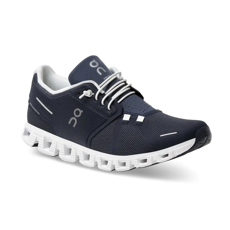 On Running Men's Cloud 5 Running Shoes in Midnight/White -1
