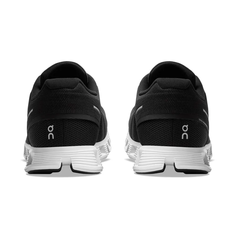 On Running Men's Cloud 5 Running Shoes in Black/White-1