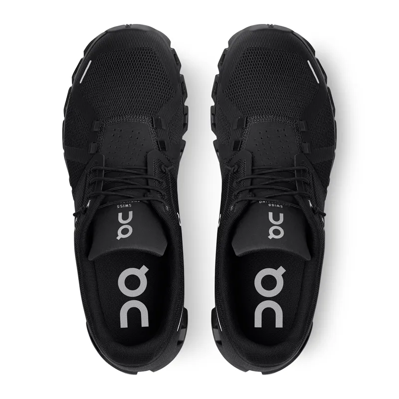 On Running Men's Cloud 5 Running Shoes in All Black-3