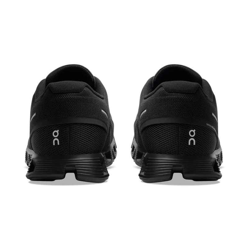 On Running Men's Cloud 5 Running Shoes in All Black-2