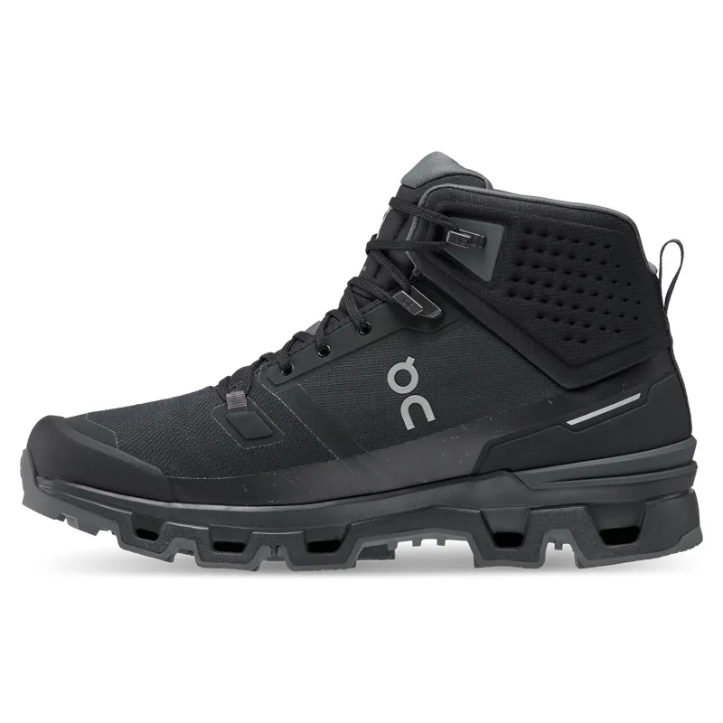 On Running Men's Cloudrock 2 Waterproof  in Black/Eclipse-3