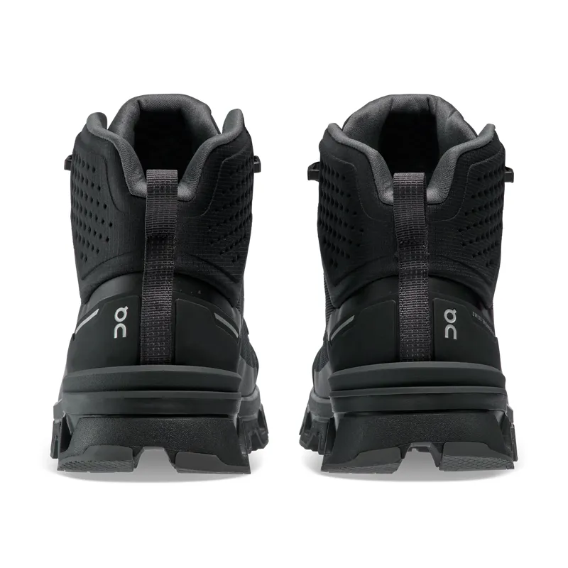 On Running Men's Cloudrock 2 Waterproof  in Black/Eclipse-2