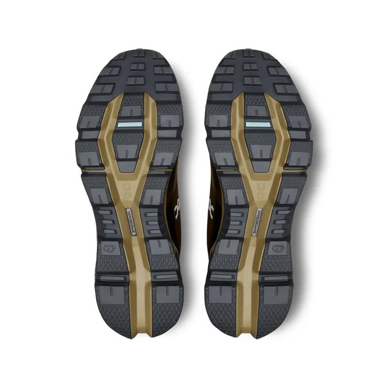 On Running Men's Cloudwander Waterproof Shoes in Hunter/Safari-4