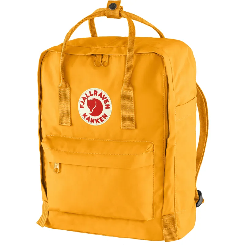 Fjallraven Kanken in Warm Yellow-1
