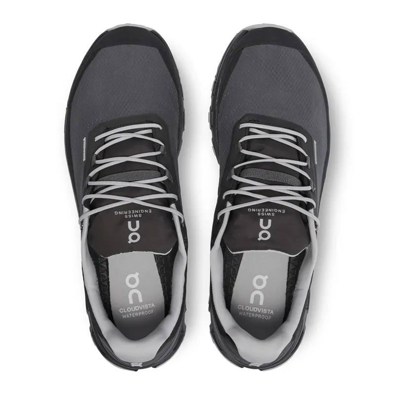 On Running Men's Cloudvista Waterproof Shoes in Eclipse/Black-3