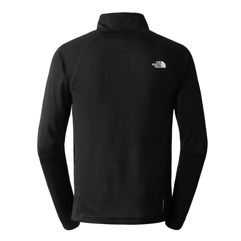 The North Face Men's Flex II 1/4 Zip T-Shirt in TNF Black-1