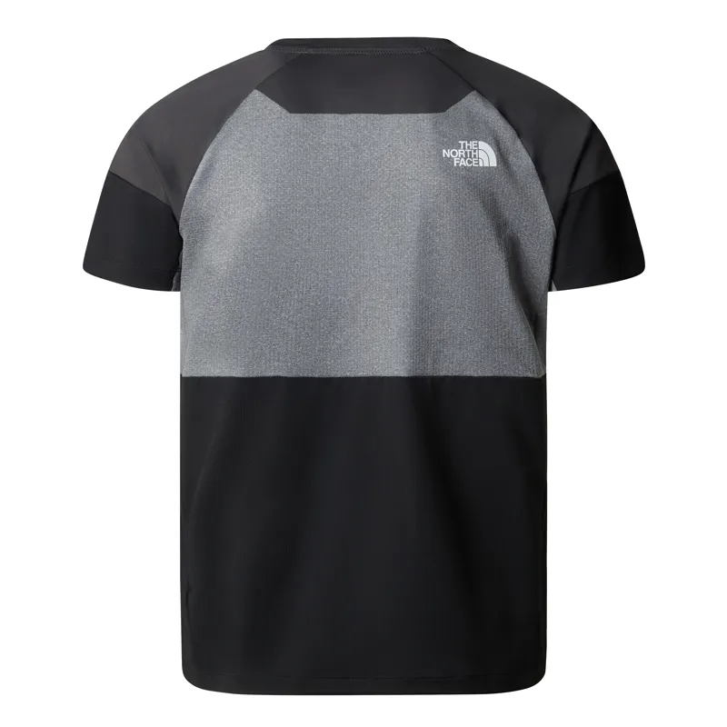The North Face Men's Bolt Tech T-Shirt in Asphalt Grey/TNF Black-1