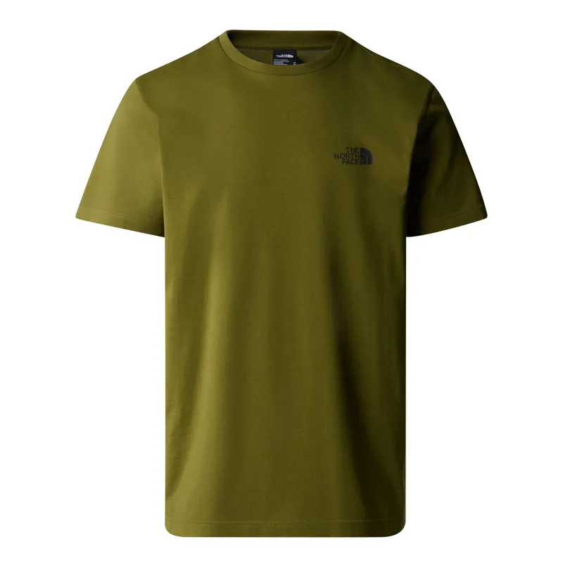 The North Face Men s Simple Dome T Shirt in Forest Olive