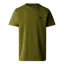 The North Face Men's Simple Dome T-Shirt in Forest Olive