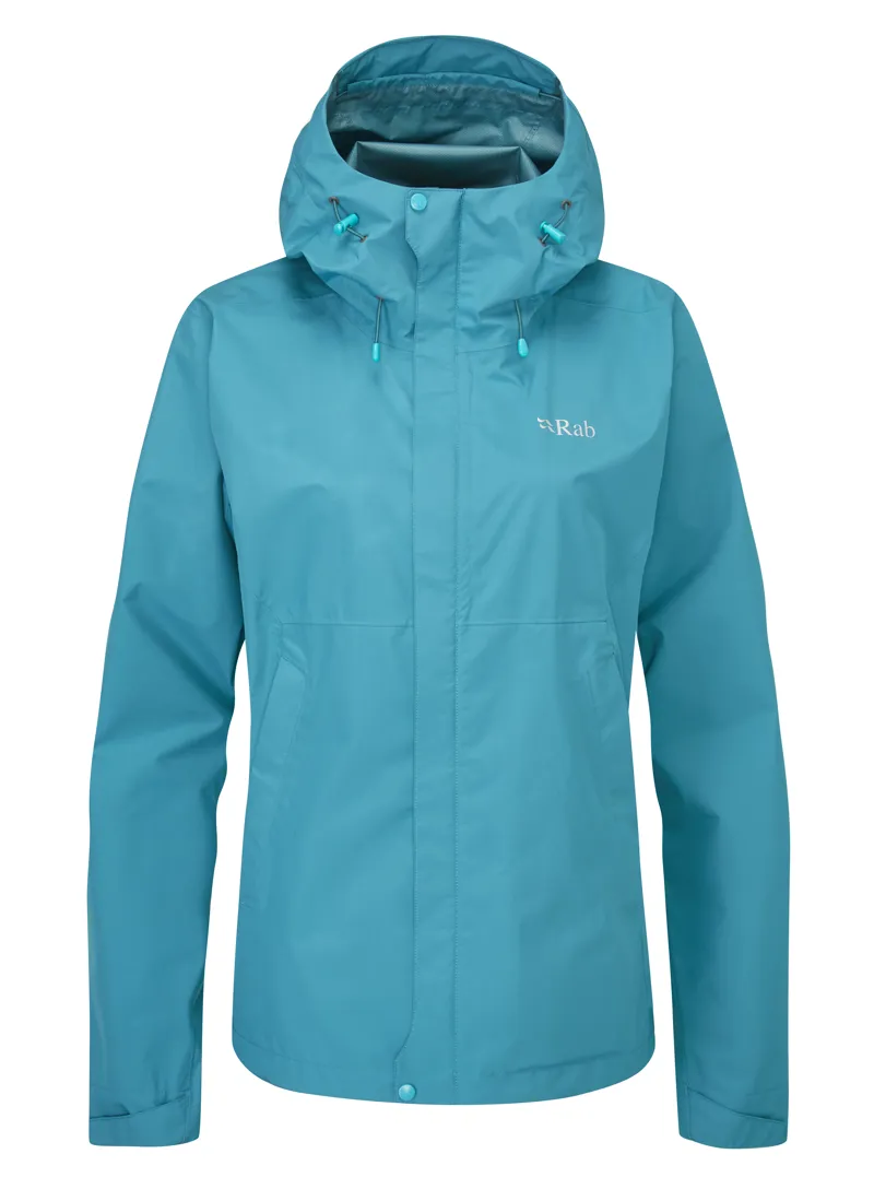  Rab Women's Downpour Eco Jacket in Ultramarine