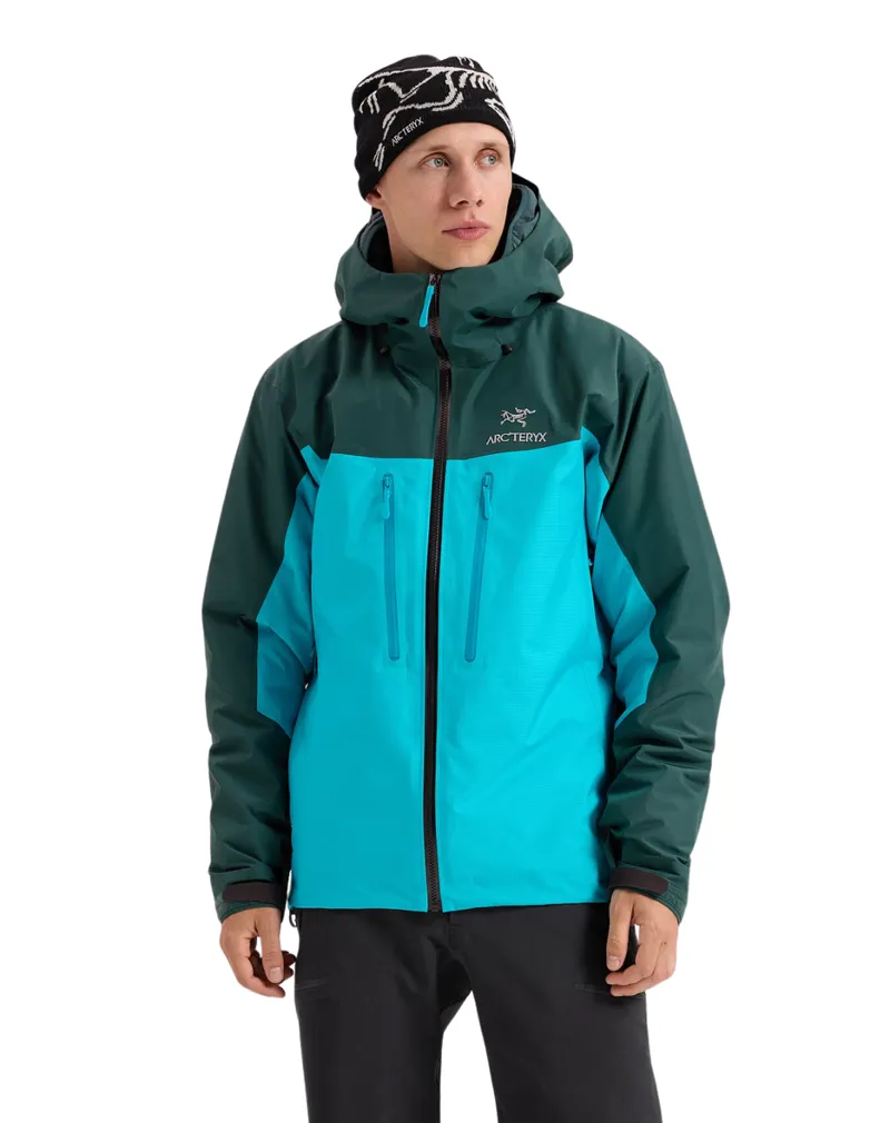 Arc'teryx Men's Alpha Jacket in Blue Tetra/Pytheas-1