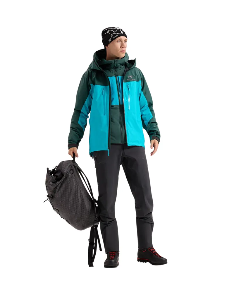 Arc'teryx Men's Alpha Jacket in Blue Tetra/Pytheas-3