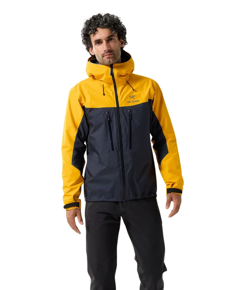 Arc'teryx Men's Alpha Jacket in Black Sapphire/Edziza-1