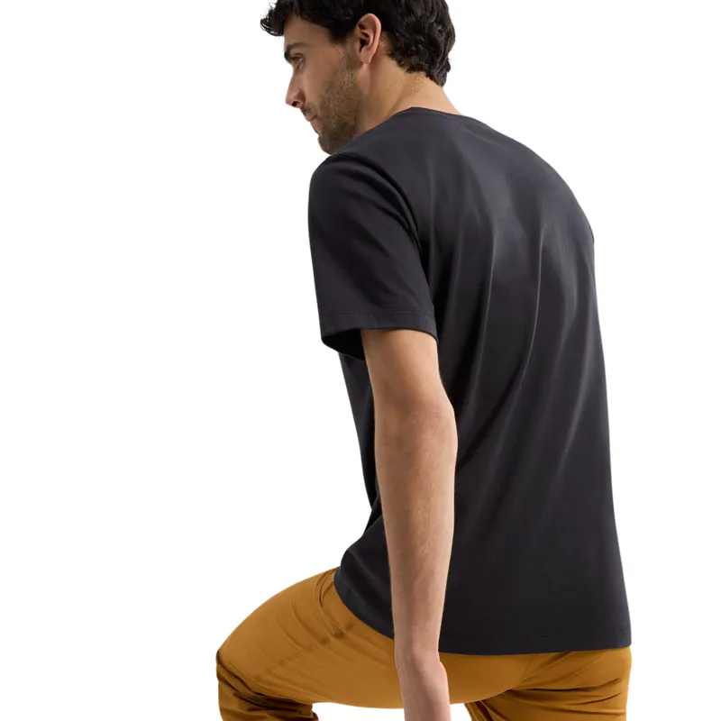 Arc'teryx Men's Arc Word Logo Short Sleeve T-Shirt in Black-2