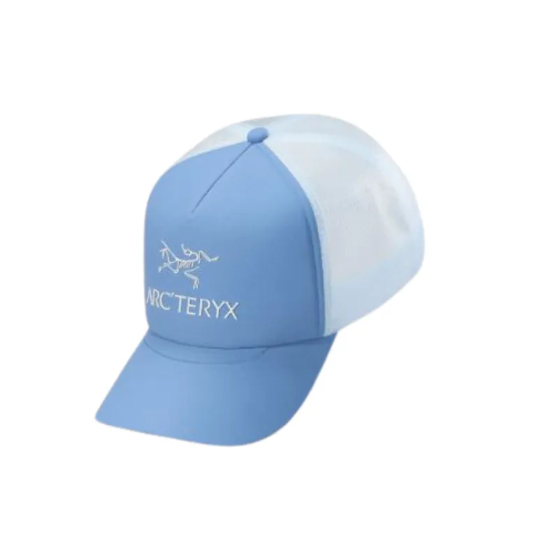 Arc'teryx Unisex Bird Word Trucker Curved in Stone Wash/Daybreak